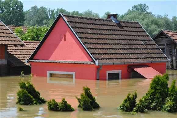 Pada razina vode u županjskoj Posavini