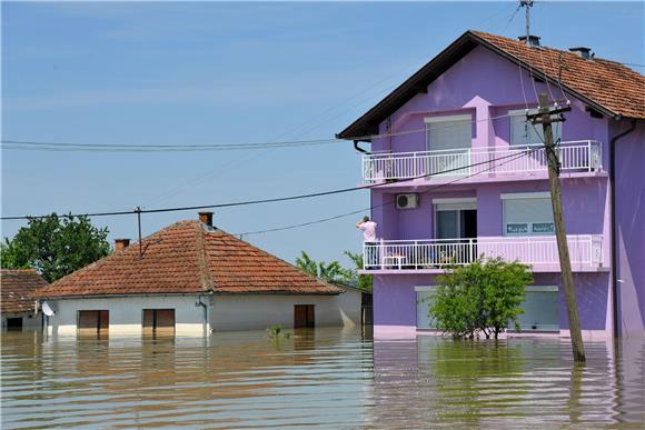 Pada razina vode u županjskoj Posavini