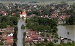 Poplavljeno selo Gunja u vukovarsko-srijemskoj županiji