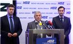 Tiskovna konfernecija HDZ-a povodom objave rezultata Izbora za EP