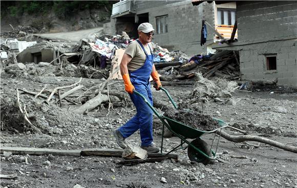 BOSNIA WEATHER FLOOD AFTERMATH