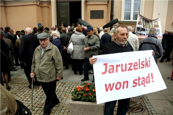 POLAND GENERAL JARUZELSKI FUNERAL