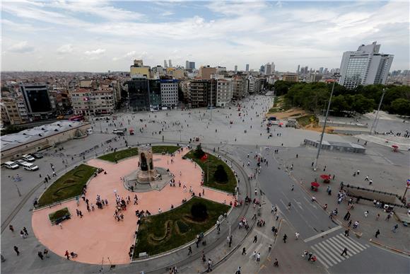 TURKEY PROTEST ANNIVERSARY