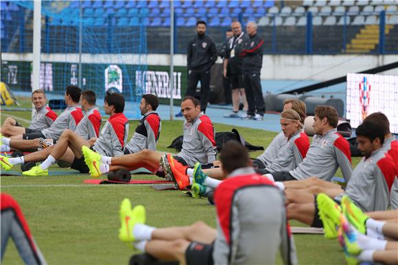 Trening Hrvatske nogometne reprezetacije 30.5.2014.