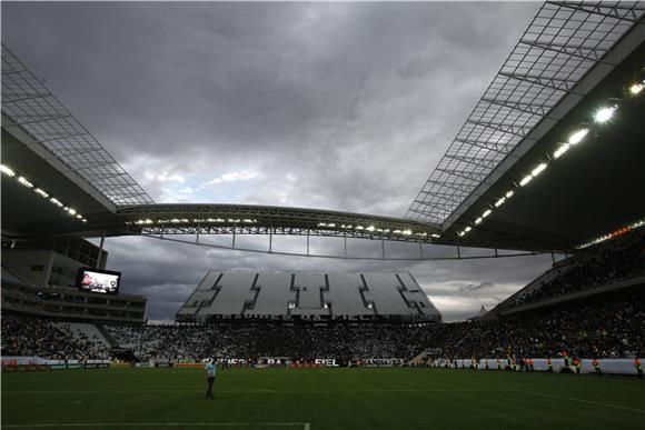 SP Brazil - Fifa nezadovoljna zadnjim testom Corinthians Arene