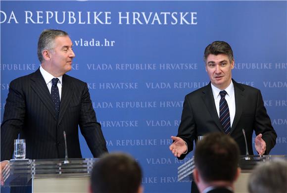 Milanović i Đukanović: Prevlaka nije smetnja istraživanju Jadrana