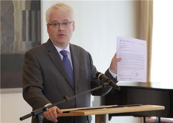 Josipović: Nije bilo zlouporabe sigurnosno-obavještajnog sustava