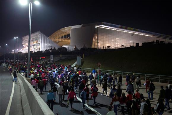 Brazilski beskućnici u pohodu na stadion SP-a