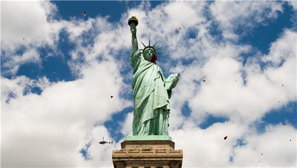 USA NEW YORK DDAY AT STATUE OF LIBERTY