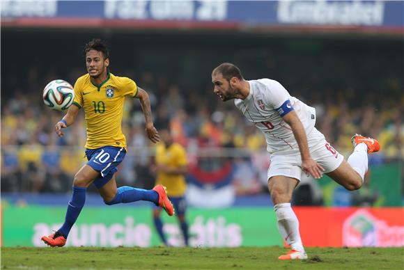 Brazil - Srbija 1-0, jadna partija Brazila