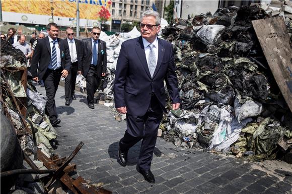 UKRAINE GERMANY GAUCK DIPLOMACY