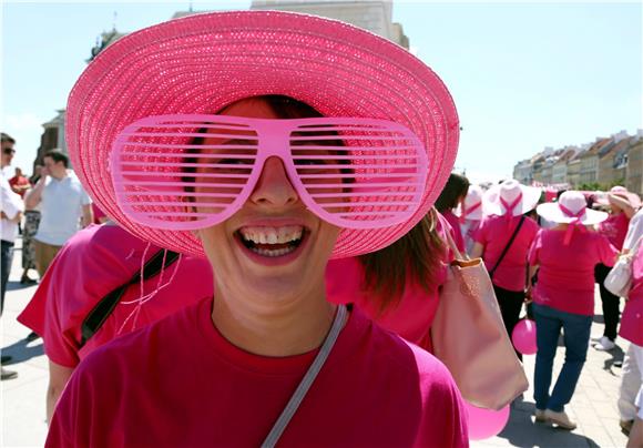 POLAND HEALTH MARCH OF THE PINK RIBBON