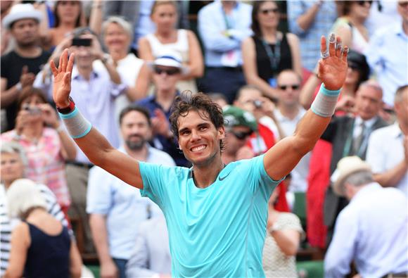 FRANCE TENNIS FRENCH OPEN 2014 GRAND SLAM