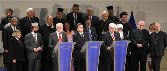 BELGIUM EU RELIGIOUS LEADERS MEETING