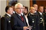 Predsjednik Josipović primio vojne časnike koji odlaze u mirovinu