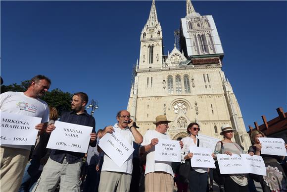 tajanje u znak sjećanja na žrtve ratnog zločina počinjenog u selu Ahmići