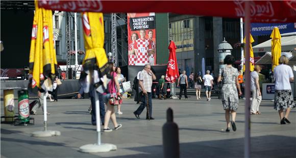 Zagrebački kafići spremni za večerašnju utamicu Brazil - Hrvatska