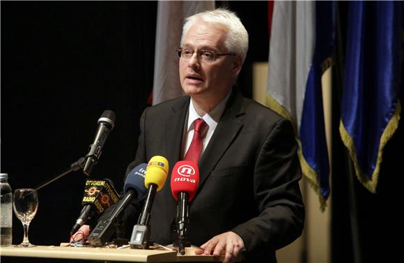 Predsjednik Josipović održao predavanje 'Znanje u gospodarstvu - strateški cilj Hrvatske, nove članice EU-a'