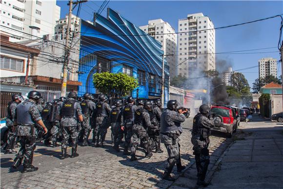 BRAZIL PROTESTS SOCCER FIFA WORLD CUP 2014