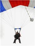 USA BUSH PARACHUTE JUMP