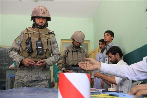 AFGHANISTAN ELECTIONS RUN OFF