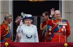 BRITAIN TROOPING THE COLOUR