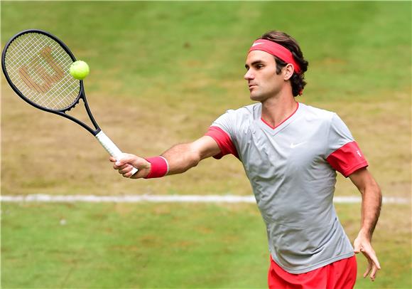 ATP Halle: Finale Falla - Federer