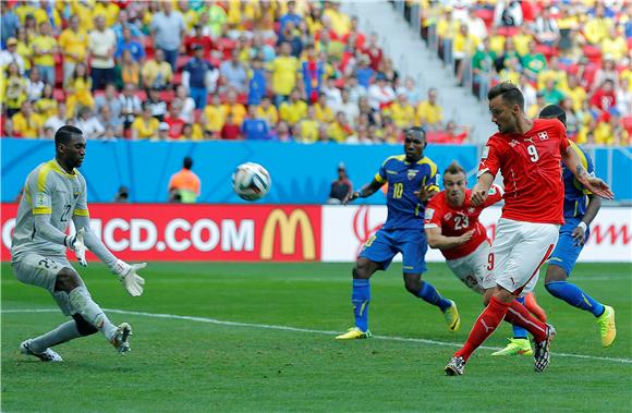 SP Brazil: Švicarska - Ekvador 2-1