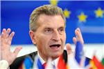 Oettinger za pregovore; ukrajinske zalihe plina dostatne