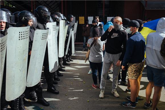 UKRAINE CRISIS PROTEST