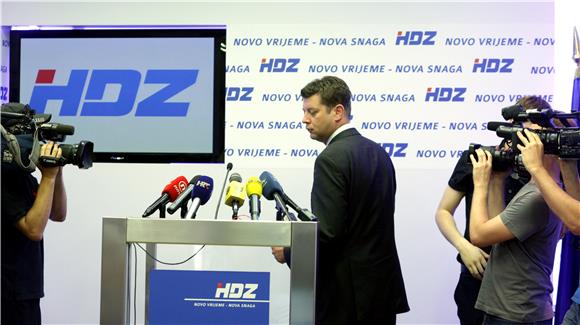 Tiskovna konferencija HDZ-a