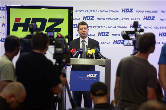 Tiskovna konferencija HDZ-a