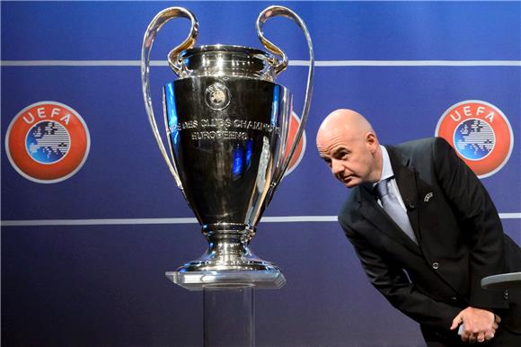 SWITZERLAND SOCCER UEFA CHAMPIONS LEAGUE DRAW