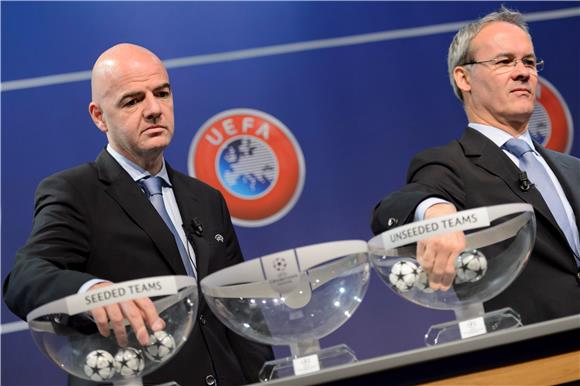 SWITZERLAND SOCCER UEFA CHAMPIONS LEAGUE DRAW