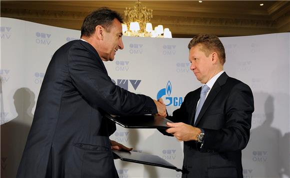 AUSTRIA ENERGY OMV GAZPROM CONTRACT