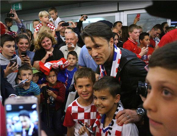 Povratak Hrvatske nogometne reprezentacije sa SP u Brazilu 