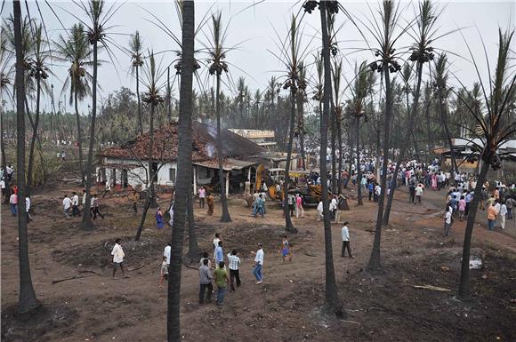 INDIA PIPELINE EXPLOSION