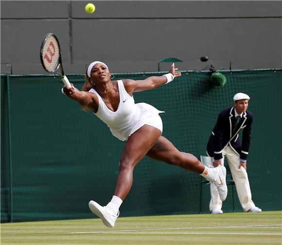 Wimbledon: Ispala Serena Williams