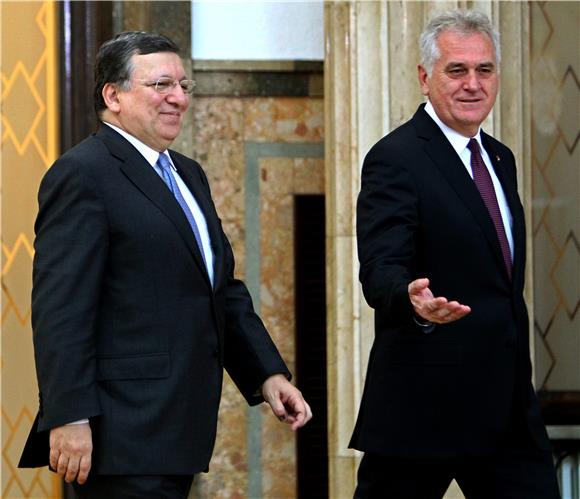 SERBIA EU BARROSO DIPLOMACY