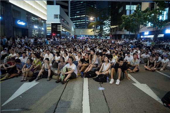 Prosvjedi u Hong Kongu za demokraciju