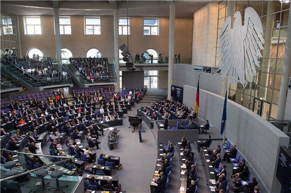 GERMANY BUNDESTAG WWI ANNIVERSARY