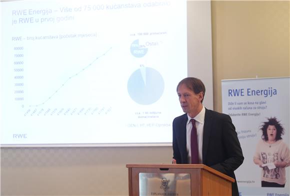 Tiskovna konferencija RWE Energije