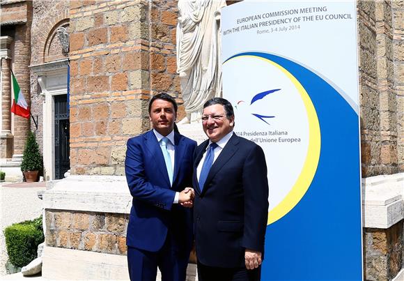 ITALY BARROSO VISIT