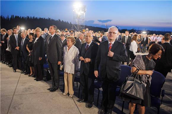 Josipović u Redipugli: U tijeku koncert s Verdijevim Rekvijemom