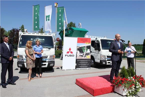 Čakovec nabavio dva komunalna vozila na hibridni pogon