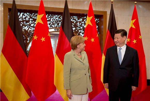 CHINA GERMANY MERKEL VISIT