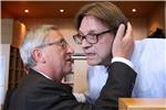 BELGIUM EU PARLIAMENT JUNCKER