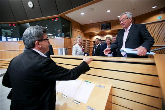 BELGIUM EU COMMISSION JUNCKER HEARING