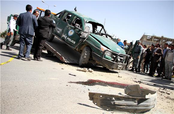 AFGHANISTAN SUICIDE BOMB BLAST