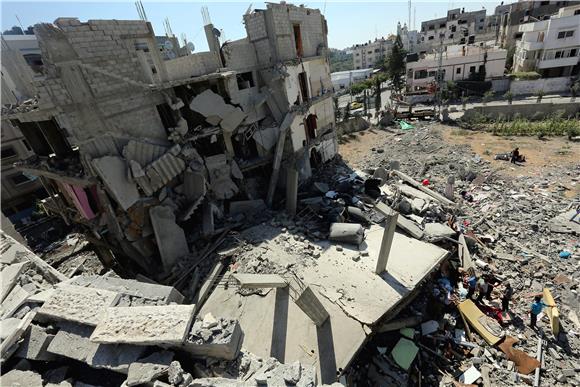 MIDEAST ISRAEL PALESTINIAN AIRSTRIKES